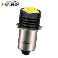 ◐♈ ivhefd Ruiandsion 1 peça p13. mag luz lâmpada led 2 c d células tocha maglite lanterna conversor 3v branco