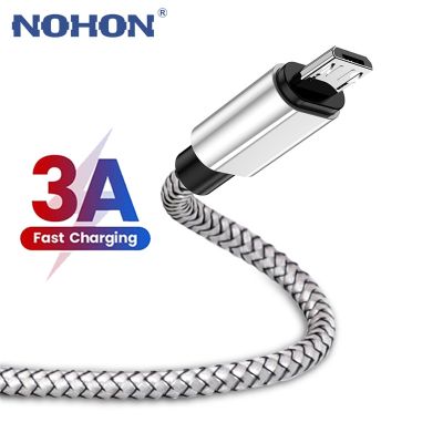 Micro USB 3A Fast Charge Data Cable for Samsung J7 J5 s6 s7 Edge Xiaomi Note 5 Pro Tablet Android Mobile Phone Charging Cord 1m Wall Chargers