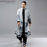 Traditional chinese dress men clothing 2018 asian clothes men chinese culture traditions linen shirts men KK2264 Y