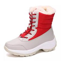 Star รองเท้าหิมะ กันน้ำ รองเท้ากันหนาว รักษาความอบอุ่น High Quality Winter Boots Waterproof Snow Boots