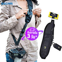 【ถึงใน 3 วัน】ESCAM Camera Bag สายคาดอก ไหล่​สาย​คล้อง ไหล่สายคล้องกล้องสำหรับกล้อง DSLR Digital SLR รวดเร็วว่องไวกล้องเบาะรองนุ่มสายคล้องคอ