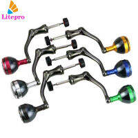 รอกตกปลาโลหะน้ำหนักเบา Handle Grip Multicolor Ergonomic Design Fishing Reel Rocker Arms Accessories