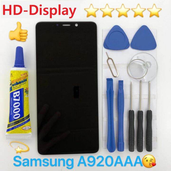 ชุดหน้าจอ-samsung-a920-aaa-ทางร้านได้ทำช่องให้เลือกนะค่ะ-แบบเฉพาะหน้าจอ-กับแบบพร้อมชุดไขควง