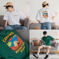 【New】ZAMIO CAMPING T-shirt เสื้อยืดโอเวอร์ไซส์