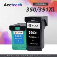 Aecteach อะไหล่สำหรับ HP ตลับหมึกรีไซเคิล350 351แรงม้า350XL 351XL สำหรับ C4384 C4390 C4410 C4435เครื่องพิมพ์ C4440