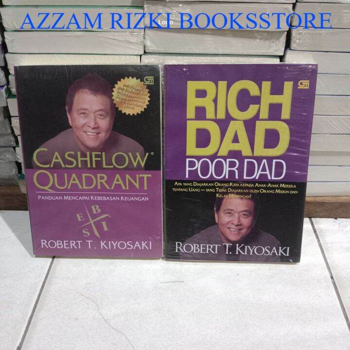 Paket 2 Buku Rich Dad Poor Dad And Cashflow Quadrant 2buku Lazada