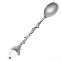 Small Retro Branch Court Crystal Spoonful Coffee Tea Dessert