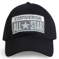 Converse หมวกแก๊ป All Star Felt Logo Cap (125000898BK)
