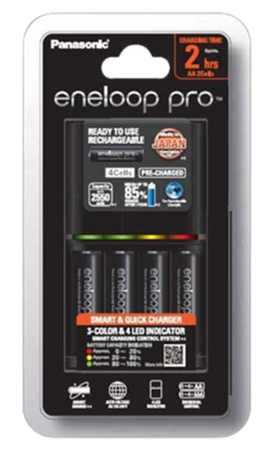 panasonic-eneloop-quick-charger-2hr-พร้อม-eneloop-pro-aa-2550mah-4-ก้อน-ประกันศูนย์-1-ปี