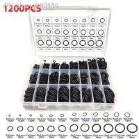 ▧卐✴ 1200 pcs/set Rubber O Ring Washer Seals Watertightness Assortment Different Size O-Ring Washer Seals With Plactic Box Kit Set