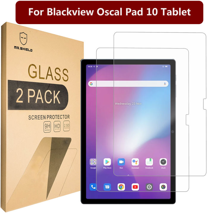 mr-shield-2-pack-screen-protector-for-blackview-oscal-pad-10-tablet-tempered-glass-japan-glass-with-9h-hardness