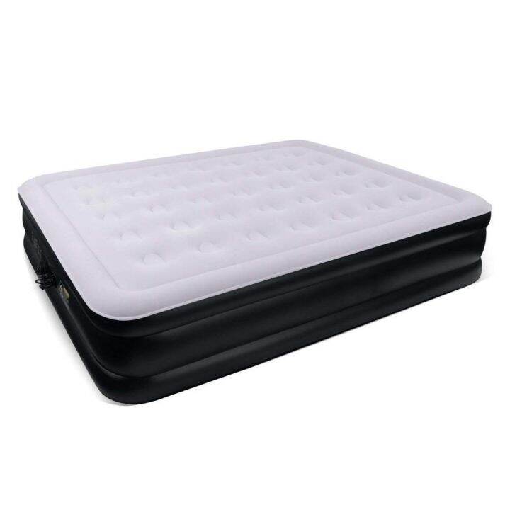 Inflatable mattress bed with builtin electric pump double / large