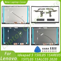 อะไหล่แล็ปท็อปใหม่สำหรับ Lenovo Ideapad 5 15IIL05 15ARE05 15ITL05 15ALC05ปกหลัง LCD 2020 2021อะไหล่บานพับฝาปิดโน้ตบุค