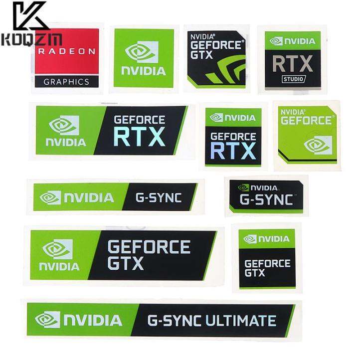 NVIDIA GTX GEFORCE สติ๊กเกอร์ตกแต่งใหม่ป้ายแล็ปท็อปเดสก์ท็อป | Lazada.co.th