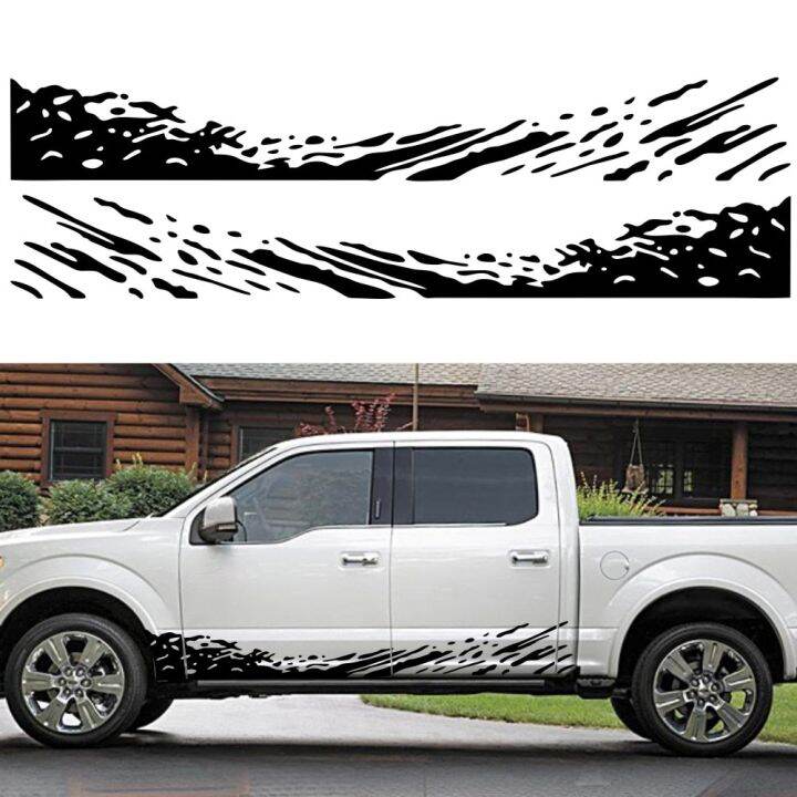 Off-road vehicle sticker side skirts ford Ranger mitsubishi L200 isuzu ...