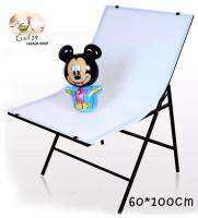 โต๊ะถ่ายภาพสินค้า แบบพับได้ขนาด 60X100CM Photography Photo Studio Display Shooting Table 60x100cm Photography Table