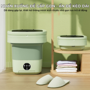 Máy Giặt Mini Gấp Gọn, Máy Giặt Đồ Mini Tự Động Giặt Đồ An Toàn Cho Bé