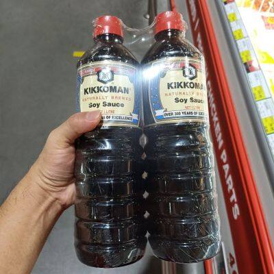 อาหารนำเข้า🌀 Kikoman Soy Soy Sauce Soy Sauce Many sizes (1.6 liters * 1/1 liter * 2 / 1.5ml * 3)1 liter * 2