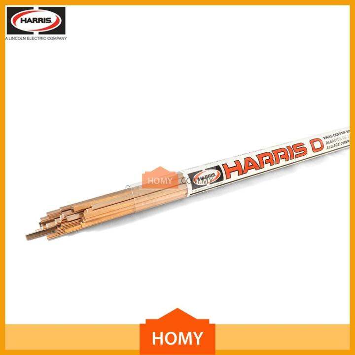 HARRIS 0 Brazing Rod Flat TIG Filler Metal Rod 0.05" x 1/8" x 18" (kg