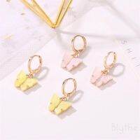 [Blythe] 2021 New Simple Fashion Butterfly Ladies Simple Earrings 923