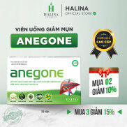 Viên uống tiêu mụn anegone - Phiên bản chuẩn cao cấp Halina Corp