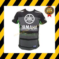 เสื้อยืดแขนสั้น YAMAHA #JT562 เนื้อผ้า ไฟเบอร์นาโน ซึมซับเหงื่อและปกป้องกลิ่นอับชื้นได้ดี *สินค้าในประเทศ 1-3 วันถึง