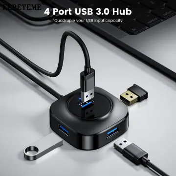 Hub Usb 4 Ports Multi Usb Multiple Pour Pc Multiport Usb Pour Pc