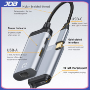 Loại USB JDB-Tương Thích C Sang HDMI VGA DP Cổng Kết Nối Mini Cáp Chuyển