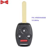 【☃】 islwpi KEYECU สำหรับ Honda Accord Sedan 2011 2012 2013 2014 2015 Remote Car Key Fob 313.8MHz KR55WK49308