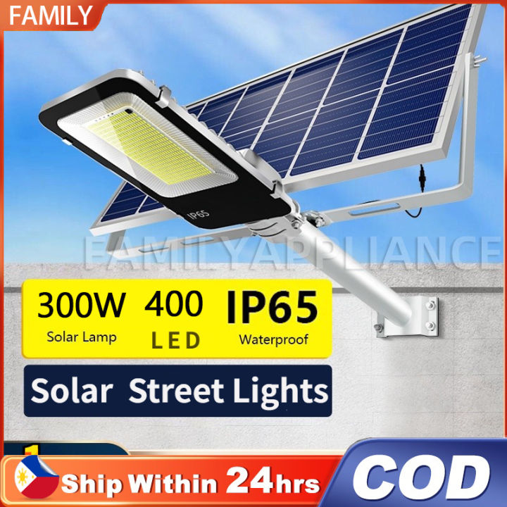 High Brightness IP67 Waterproof Solar Powered Street Lights LED Solar Lights  50W/150W/300W, Dusk to Dawn Security Flood Light with Remote Control   Pole, Wireless, Waterproof, Perfect for Yard, Parking lot, Street, Garden