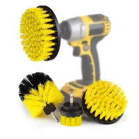 Drill Brush Scrub Brush Electric Drill Attachment Power Scrubber Cleaning Brush for Cleaning Bathroom Pool Tile Flooring