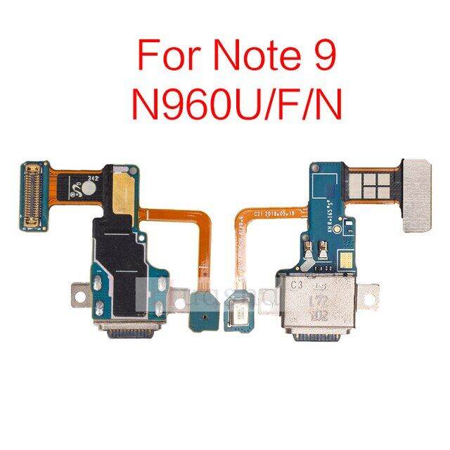 สายเคเบิ้ลยืดหยุ่นสำหรับข้อมูลที่ชาร์จ1ชิ้น-samsung-galaxy-note-8-9-n950f-n960f-n960u-n960n-ขั้วต่อ-usb-แท่นชาร์จ-usb