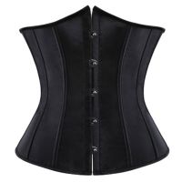 Corset Bustier Tops สำหรับผู้หญิงเอว Cincher Bustiers Top Workout Shape Body เข็มขัดชุดชั้นใน Overbust ชุดชั้นใน Brocade