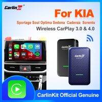 CarlinKit 4.0/3 CarPlay Wireless Adapter Mini Apple CarPlay Box Plug Play For Kia Soul Optima Sedona Cadenza Niro Rio K5 8 K900