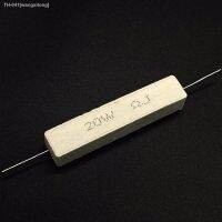 ❖✖▽ 1Pcs Full Value 20W 5 Cement Resistor Power Resistance 0.1 10K 1R 2R 6.8R 0.01R 4.7R 330R 510R 68R 10R 100 1K 1.5K 2K 10K ohm