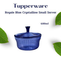 Tupperware รุ่น Royale Blue Crystalline Small Server (1) 600ml