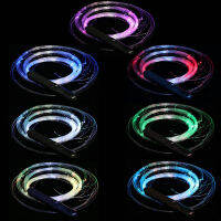 Disco Dance Whip Party Led Fiber Optic Dancing Whips Rechargeable Glowing whip Sparkle flow toy Light up 360° Swivel Rave EDM