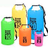 PVC Waterproof Bag Outdoor Diving Compression Storage Waterproof Bag Dry Bag For Man Women Swimming Rafting Kayak 2L 5L 10L 20L