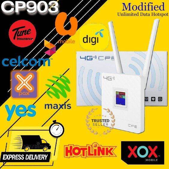 [ READY STOCK ] 100 New Modem Router CPE 903 Router Wifi Unlimitedi