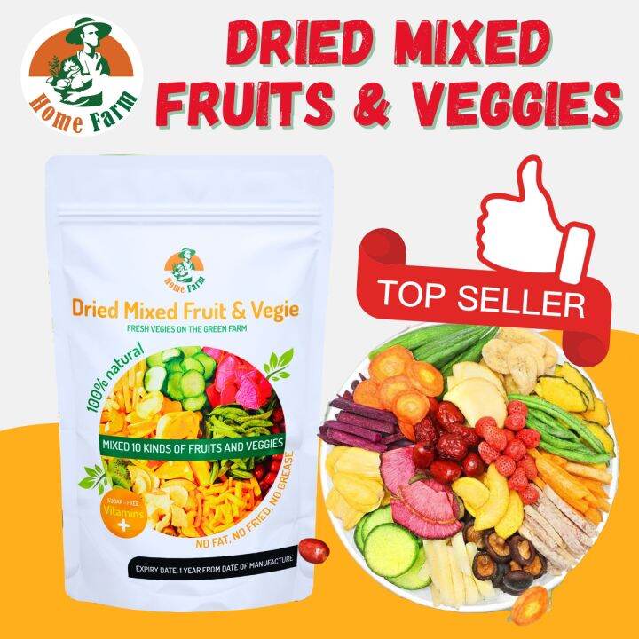 150g Home Farm 10 in 1 Dried Fruits and Vegetables Dried Vegetables