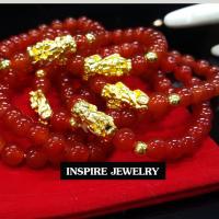 Inspire Jewelry สร้อยข้อมือปี่เซี้ย เสริมทรัพย์ รับโชค เรียกทรัพย์ ค้าขายร่ำรวย มั่งมี แก้ชง free size ปี่เซี้ยะคาบเงินคาบทอง เหมาะสำหรับชายและหญิงสร้อยข้อมือปี่เซี้ย  วัตถุมงคลเสริมฮวงจุ้ยรับปีใหม่ 2019 สร้อยข้อมือปี่เซี้ย ที่กล่าวถึงผู้ชายและผู้หญิง