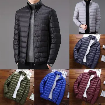 Mens bubble coat with on sale hood