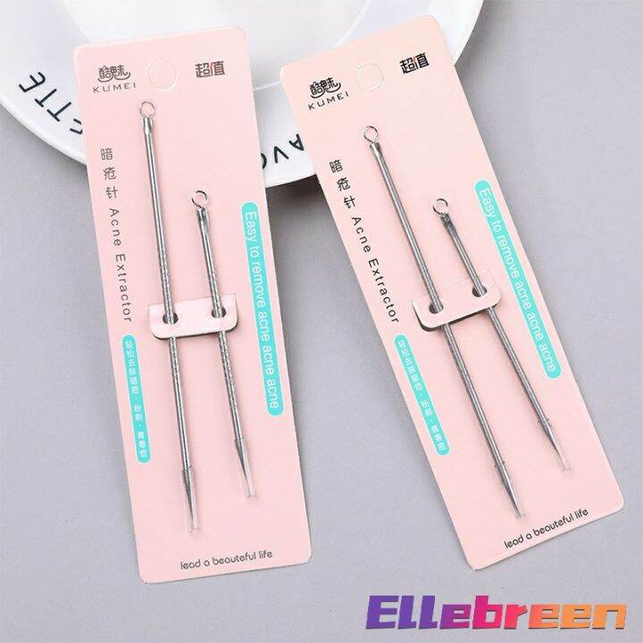 Acne Needle Kit Blackhead Removal Needle Tool Stainless Steel Tweezers