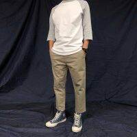 Xiaoyujia cut standard cropped pants mens autumn and winter straight casual pants Uniqlo style GOOHEAVENS