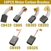 【YF】 10pcs Carbon Brushes CB325 CB459 CB303 CB419 CB203 CB85 For Angle Grinder GA5030 Power Tool Accessories