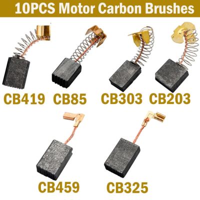 【YF】 10pcs Carbon Brush For Angle Grinder GA5030 CB 325/459/303/419/203/85​ GV5000 4301SV 6510B-2 8410B 9035 9504BH 6510