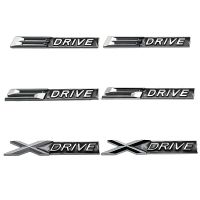 Hot 1pc Car Accessories 3D Chrome Metal X DRIVE S DRIVE E DRIVE for BMW X1 X3 X5 E39 E46 E60 E90 F10 F30 Emblem Logo Sticker Badge Decal qing