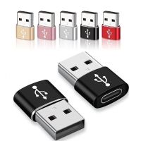 ตัวแปลงอะแดปเตอร์ OTG ตัวเมียชนิด C ตัวเมีย USB ตัวผู้ USB จำนวน100ชิ้น USB สายเคเบิลอะแดปเตอร์สำหรับ5X Nexus 6P Oneplus 3 2 USB-C เครื่องชาร์จยูเอสบี