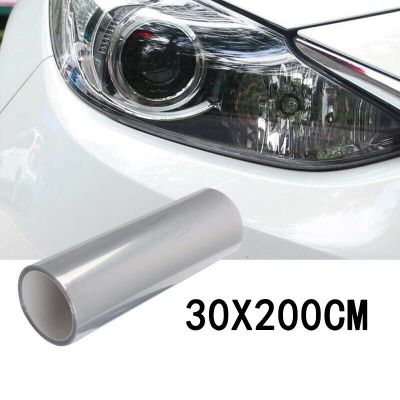 30cm Car Transparent Light Protector Film Bumper Hood Paint Protection Headlight Protective Film Vinyl Roll