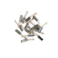 10/20/200pcs 4x6x13mm Electric Motor Carbon Brushes Springs Wire Leads For Power Tool Hand Drill Angle Grinder Saw Hammer Motor Rotary Tool Parts Acce